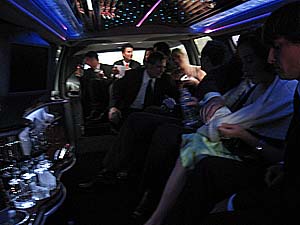 Mood lighting in case you want to get your freak on in transit.