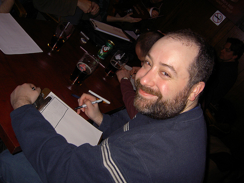 Shane Simmons as cartoonist