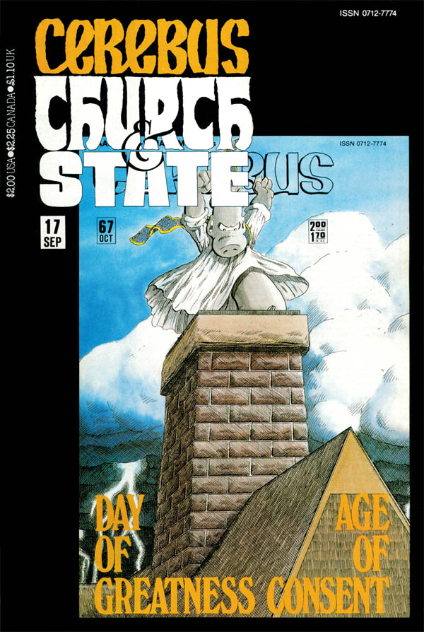 Cerebus Church and State